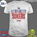 Philadelphia 76ers 2026 Nba Playoffs Stacked Up Shirt Unisex T-shirt, Sweatshirt, Hoodie, Long Sleeve Tee - T-Shirt, Sweatshirt, Hoodie