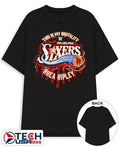 Philadelphia 76ers Rhea Ripley this is my brutality shirt Unisex T-shirt, Sweatshirt, Hoodie, Long Sleeve Tee - T-Shirt, Sweatshirt, Hoodie