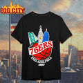 Philadelphia 76ers Snipes Benjamin Franklin Bridge and Philadelphia City Hall Tower shirt Unisex T-shirt, Sweatshirt, Hoodie, Long Sleeve Tee - T-Shirt, Sweatshirt, Hoodie