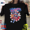 Philadelphia 76ers Warren Lotas Stars and Stripes Sixers Shirt Unisex T-shirt, Sweatshirt, Hoodie, Long Sleeve Tee - T-Shirt, Sweatshirt, Hoodie