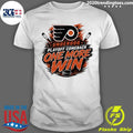 Philadelphia Flyers Underdog Playoff Comeback One More Win Shirt Unisex T-shirt, Sweatshirt, Hoodie, Long Sleeve Tee - T-Shirt, Sweatshirt, Hoodie