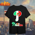 Philadelphia Phillies Baseball X Mexican Flag Shirt Unisex T-shirt, Sweatshirt, Hoodie, Long Sleeve Tee - T-Shirt, Sweatshirt, Hoodie