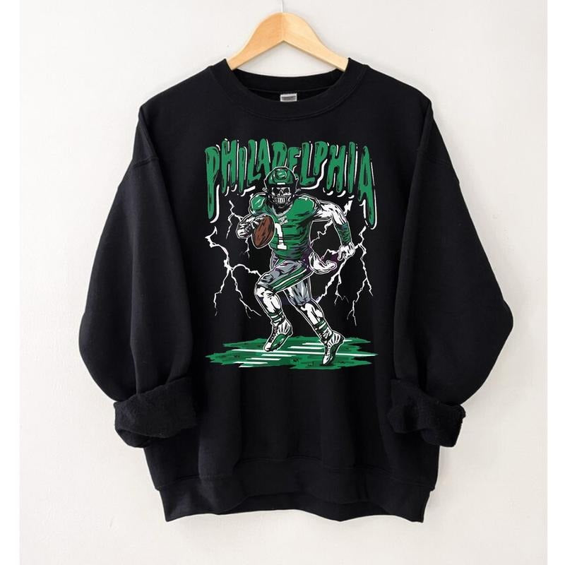 Philadelphia New Breed Skelly Jalen Hurts Philadelphia Football Classic Philadelphia Fans . Vintage T-Shirts, Hoodie, Sweatshirt - T-Shirt, Sweatshirt, Hoodie