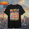 Phish Seattle Gum Wall Spring Tour 2025 Shirt Unisex T-shirt, Sweatshirt, Hoodie, Long Sleeve Tee - T-Shirt, Sweatshirt, Hoodie