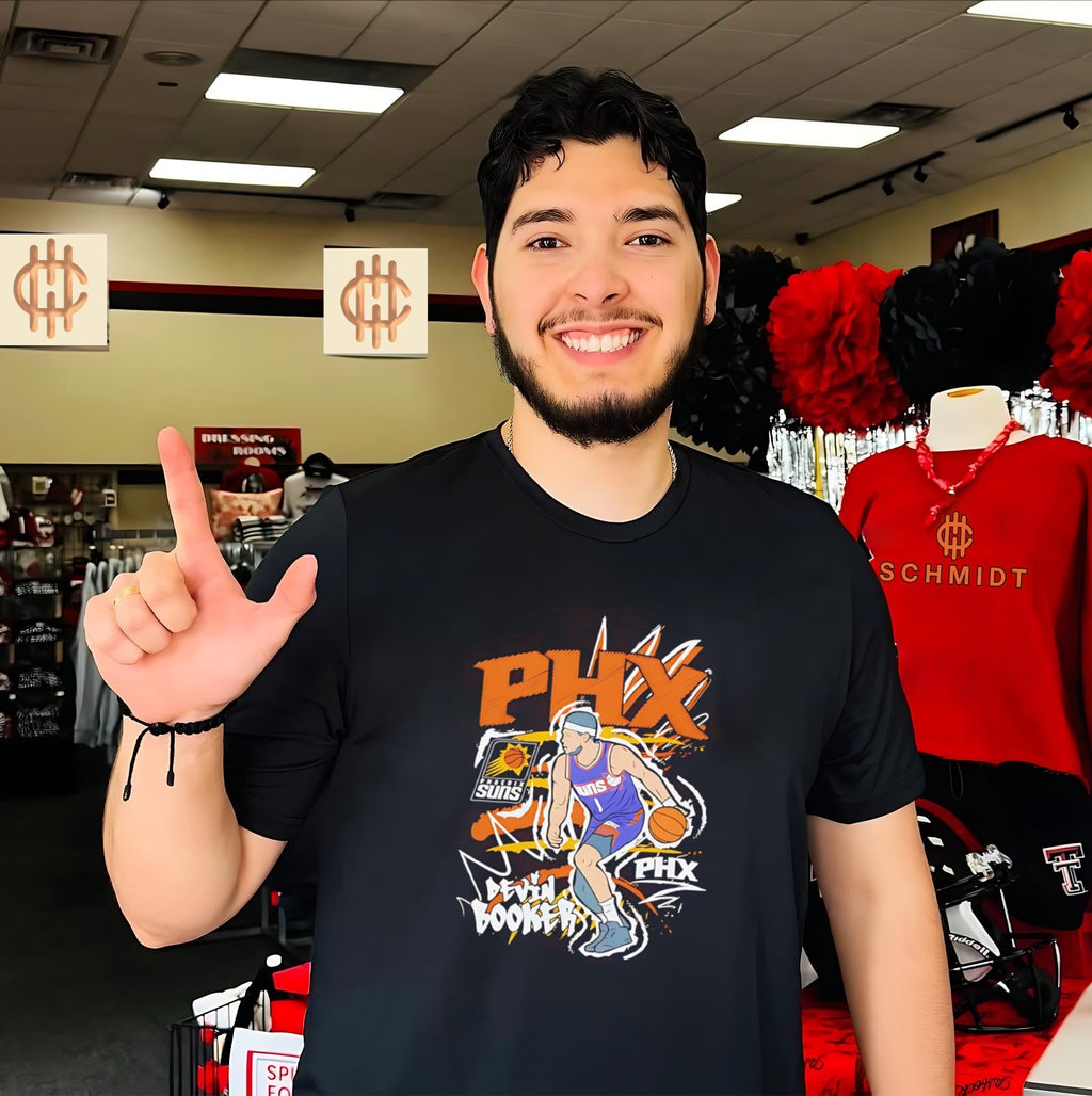 Phoenix Suns Devin Booker Chalked Up graphic shirt Unisex T-shirt, Sweatshirt, Hoodie, Long Sleeve Tee - T-Shirt, Sweatshirt, Hoodie