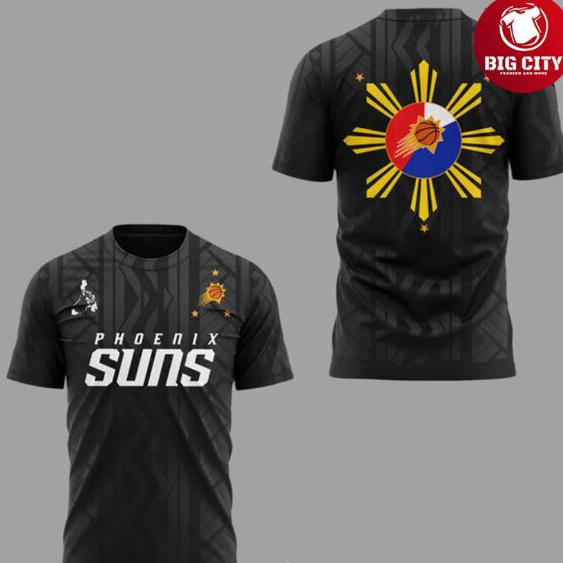 Phoenix Suns Filipino Heritage Night Two Sided Shirt Unisex T-shirt, Sweatshirt, Hoodie, Long Sleeve Tee - T-Shirt, Sweatshirt, Hoodie