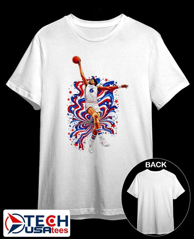 Phunkadelic Dr. J Julius Erving Philadelphia 76ers shirt Unisex T-shirt, Sweatshirt, Hoodie, Long Sleeve Tee - T-Shirt, Sweatshirt, Hoodie