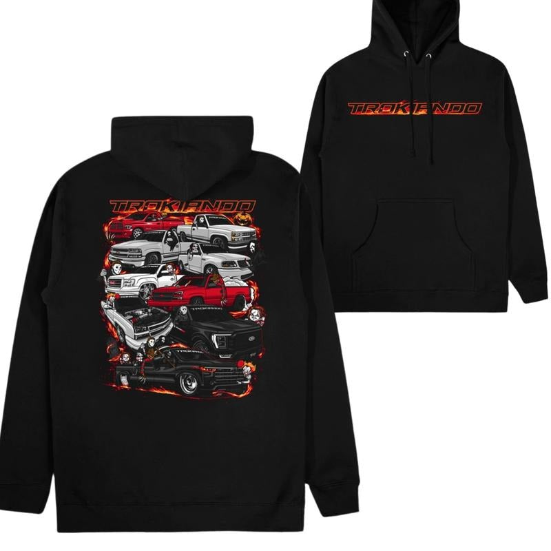 Pickup Trucks Characters Trokiando Car Shirt Menswear Classic Classic Tops T-Shirts, Hoodie, Sweatshirt - T-Shirt, Sweatshirt, Hoodie