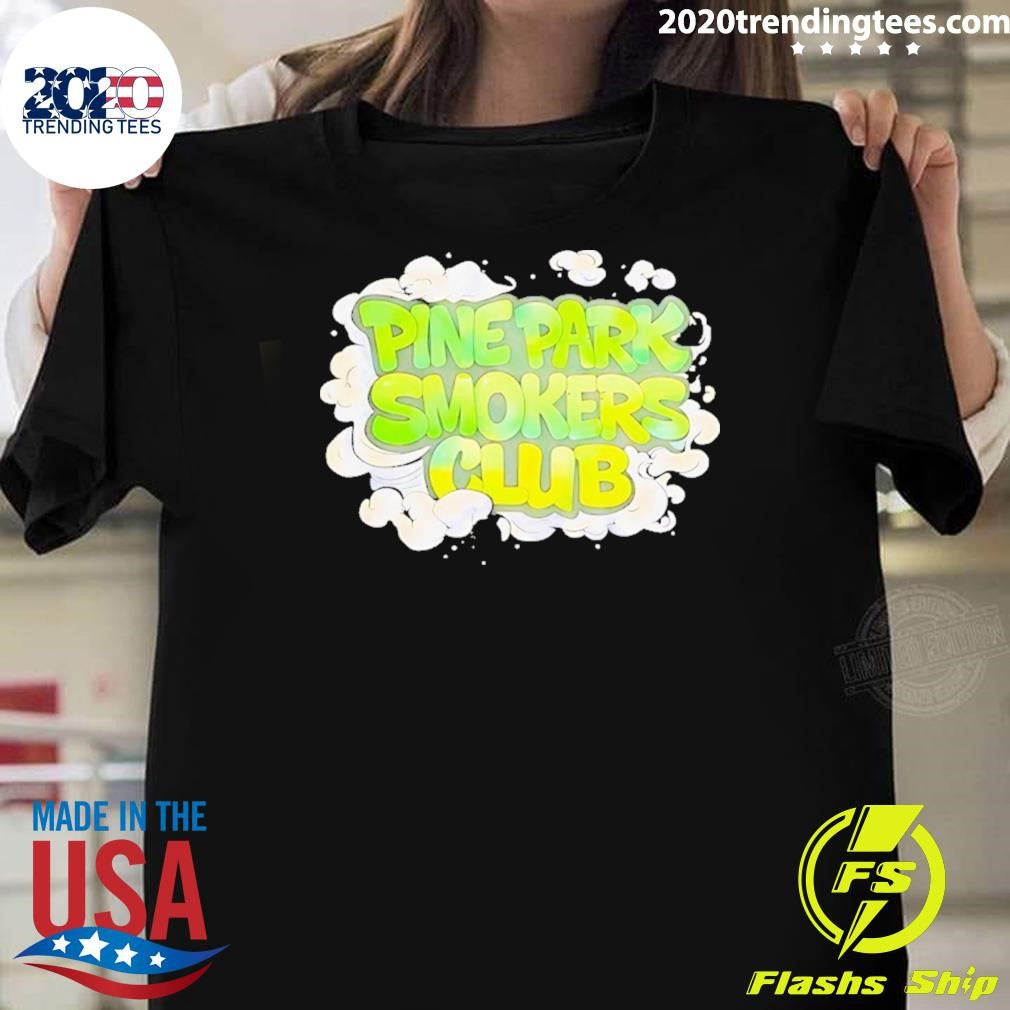 Pine Park Smokers Club Shirt Unisex T-shirt, Sweatshirt, Hoodie, Long Sleeve Tee - T-Shirt, Sweatshirt, Hoodie