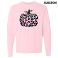 Pink Cheetah Pumpkin Long Sleeve Comfort Colors 'NLB' T-Shirts, Hoodie, Sweatshirt - T-Shirt, Sweatshirt, Hoodie