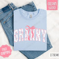 Pink Granny Bow Shirt Gildan Cute Plus Sizes T-Shirts, Hoodie, Sweatshirt - T-Shirt, Sweatshirt, Hoodie