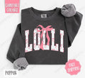 Pink Lolli Bow Comfort Colors Cute T-Shirts, Hoodie, Sweatshirt - T-Shirt, Sweatshirt, Hoodie