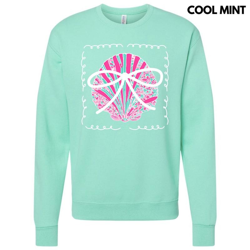 Pink Seashell Coquette 'NLB' T-Shirts, Hoodie, Sweatshirt - T-Shirt, Sweatshirt, Hoodie