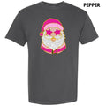 Pink Star Eyes Santa FAKE Glitter Comfort Colors 'NLB' T-Shirts, Hoodie, Sweatshirt - T-Shirt, Sweatshirt, Hoodie