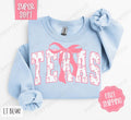 Pink Texas Bow Cute T-Shirts, Hoodie, Sweatshirt - T-Shirt, Sweatshirt, Hoodie