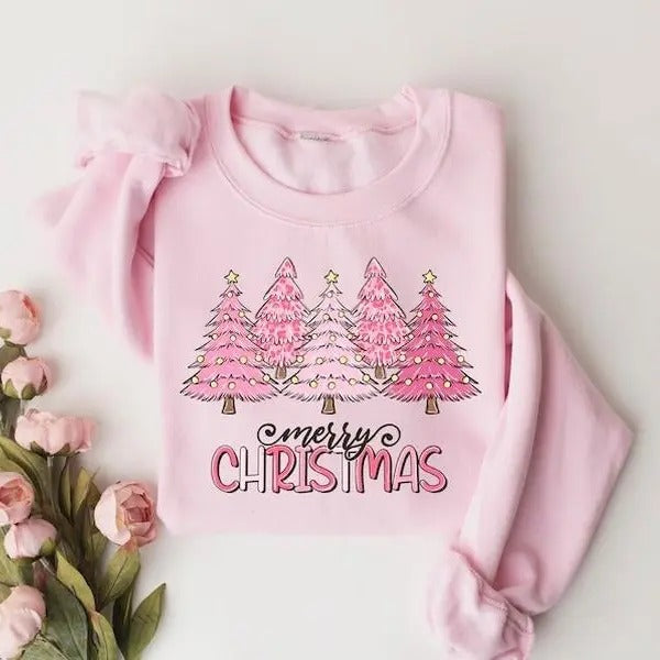 Pink Tree Tree Winter T-Shirts, Hoodie, Sweatshirt - T-Shirt, Sweatshirt, Hoodie
