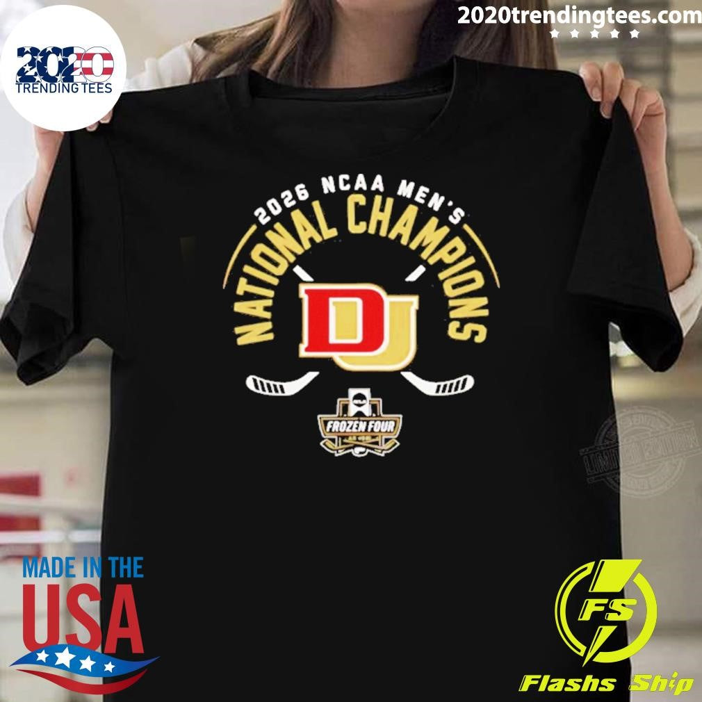 Pioneers Mens Ice Hockey National Champions 26 Retro Shirt Unisex T-shirt, Sweatshirt, Hoodie, Long Sleeve Tee - T-Shirt, Sweatshirt, Hoodie