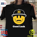 Pirates Paul Skenes Good Luck Smile Shirt Unisex T-shirt, Sweatshirt, Hoodie, Long Sleeve Tee - T-Shirt, Sweatshirt, Hoodie