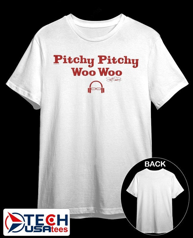 Pitchy Pitchy Woo Woo Scott Van Pelt signature shirt Unisex T-shirt, Sweatshirt, Hoodie, Long Sleeve Tee - T-Shirt, Sweatshirt, Hoodie