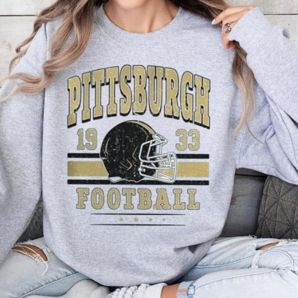 Pittbsburgh Football American Football Lover Steelers Vintage Pittsburgh Football Game Day Shirt T-Shirts, Hoodie, Sweatshirt - T-Shirt, Sweatshirt, Hoodie