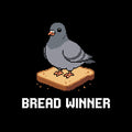 Pixel Art Pigeon On Bread Funny R Unisex T-shirt, Sweatshirt, Hoodie, Long Sleeve Tee - T-Shirt, Sweatshirt, Hoodie
