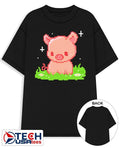 Pixel Piggy shirt Unisex T-shirt, Sweatshirt, Hoodie, Long Sleeve Tee - T-Shirt, Sweatshirt, Hoodie