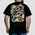 Play Car Race Dad'S Mat Road Car Race Track Dad Mom Family Playmat Daddy'S Present T-Shirts, Hoodie, Sweatshirt - T-Shirt, Sweatshirt, Hoodie
