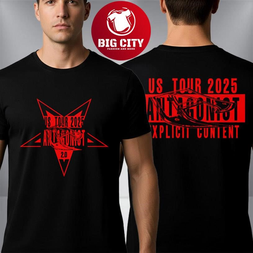 Playboi Carti Antagonist Tour 2.0 Star Two Sided Shirt Unisex T-shirt, Sweatshirt, Hoodie, Long Sleeve Tee - T-Shirt, Sweatshirt, Hoodie
