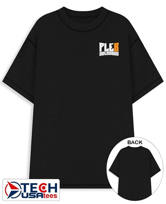 Pleb Underground logo shirt Unisex T-shirt, Sweatshirt, Hoodie, Long Sleeve Tee - T-Shirt, Sweatshirt, Hoodie