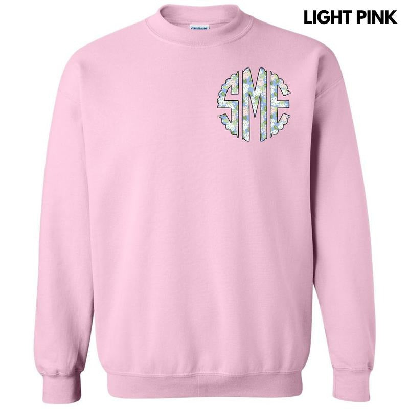 Pocket Size Proper Floral Monogram 'NLB' T-Shirts, Hoodie, Sweatshirt - T-Shirt, Sweatshirt, Hoodie