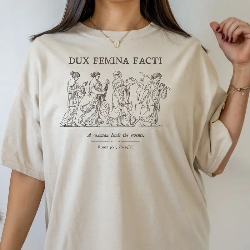 Poet Shirt Greek Mythology Art Greek Goddess Latin Quote Literature Ancient Greece Artsy Greek Shirt Bookish Womenswear Soft Short Sleeves Fabric T-Shirts, Hoodie, Sweatshirt - T-Shirt, Sweatshirt, Hoodie