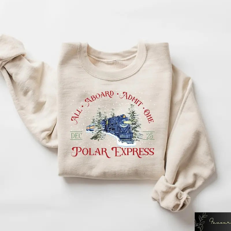 Polar Express Shirt Family Merry Xmas T-Shirts, Hoodie, Sweatshirt - T-Shirt, Sweatshirt, Hoodie