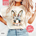 Polka Dot Bow Bunny Shirt Comfort Colors Easter Religious Her T-Shirts, Hoodie, Sweatshirt - T-Shirt, Sweatshirt, Hoodie