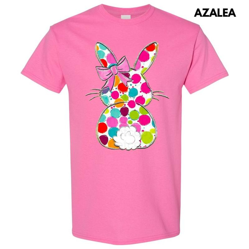 Polka Dot Bunny Gildan Short Sleeve T-Shirts, Hoodie, Sweatshirt - T-Shirt, Sweatshirt, Hoodie