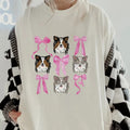 Pomeranian Bow Shirt~ Relaxed Fit Printed USA Womenswear Casual Comfort Cotton Top Athletic Boho Chic T-Shirts, Hoodie, Sweatshirt - T-Shirt, Sweatshirt, Hoodie
