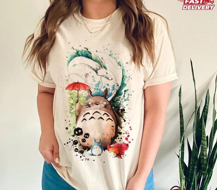 Ponyo Inspired Fabric T-Shirts, Hoodie, Sweatshirt - T-Shirt, Sweatshirt, Hoodie