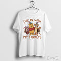 Pooh With Friend Chillin With My Turkeys T Shirt Unisex T-shirt, Sweatshirt, Hoodie, Long Sleeve Tee - T-Shirt, Sweatshirt, Hoodie