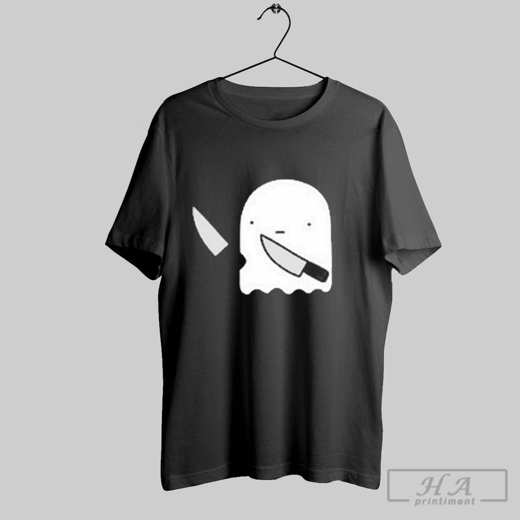 Poorly Drawn Ghost Unisex T-shirt, Sweatshirt, Hoodie, Long Sleeve Tee - T-Shirt, Sweatshirt, Hoodie