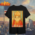 Pope Cat Gatolico shirt Unisex T-shirt, Sweatshirt, Hoodie, Long Sleeve Tee - T-Shirt, Sweatshirt, Hoodie