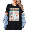 Pope Francis Retro Bootleg Pray Pope Francis Shirt Vatican Catholic Faith Shirt Christian Religious Papa Fan Shirts T-Shirts, Hoodie, Sweatshirt - T-Shirt, Sweatshirt, Hoodie