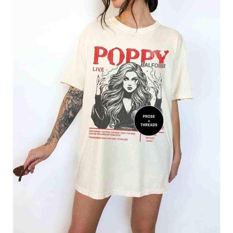 Poppy Balfour Shirt Meyaah Liessa Blood Ash FBAA Atlantia Casteel Da'Neer Booktok Murderous Little Creature Poppy T-Shirts, Hoodie, Sweatshirt - T-Shirt, Sweatshirt, Hoodie
