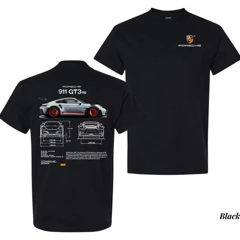 Porsche 911 GT3 RS Car Car Automotive Enthusiasts T-Shirts, Hoodie, Sweatshirt - T-Shirt, Sweatshirt, Hoodie
