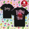 Portland Fire Burning Rose Two Sided Shirt Unisex T-shirt, Sweatshirt, Hoodie, Long Sleeve Tee - T-Shirt, Sweatshirt, Hoodie