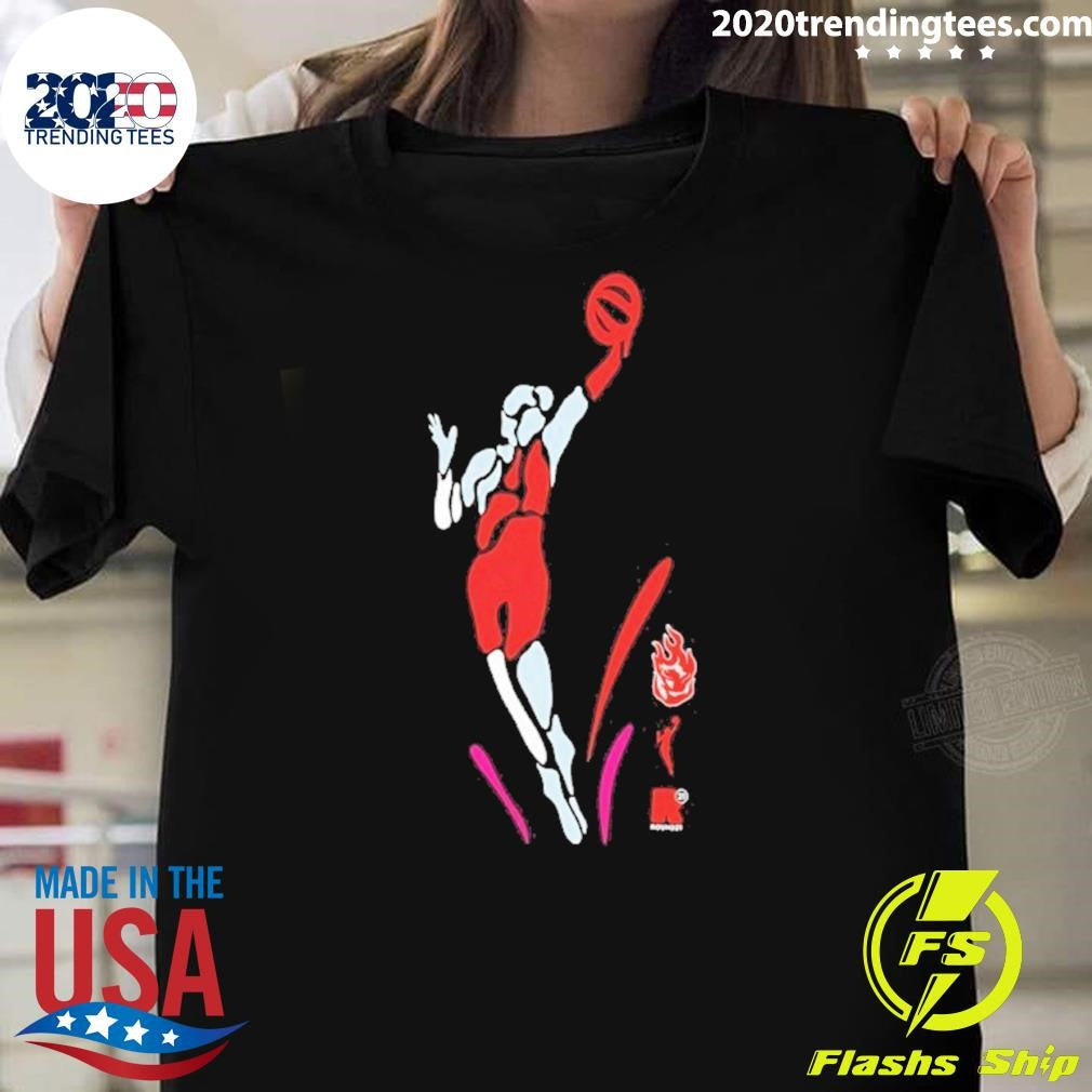 Portland Fire Wnba Round21 Victory Shirt Unisex T-shirt, Sweatshirt, Hoodie, Long Sleeve Tee - T-Shirt, Sweatshirt, Hoodie