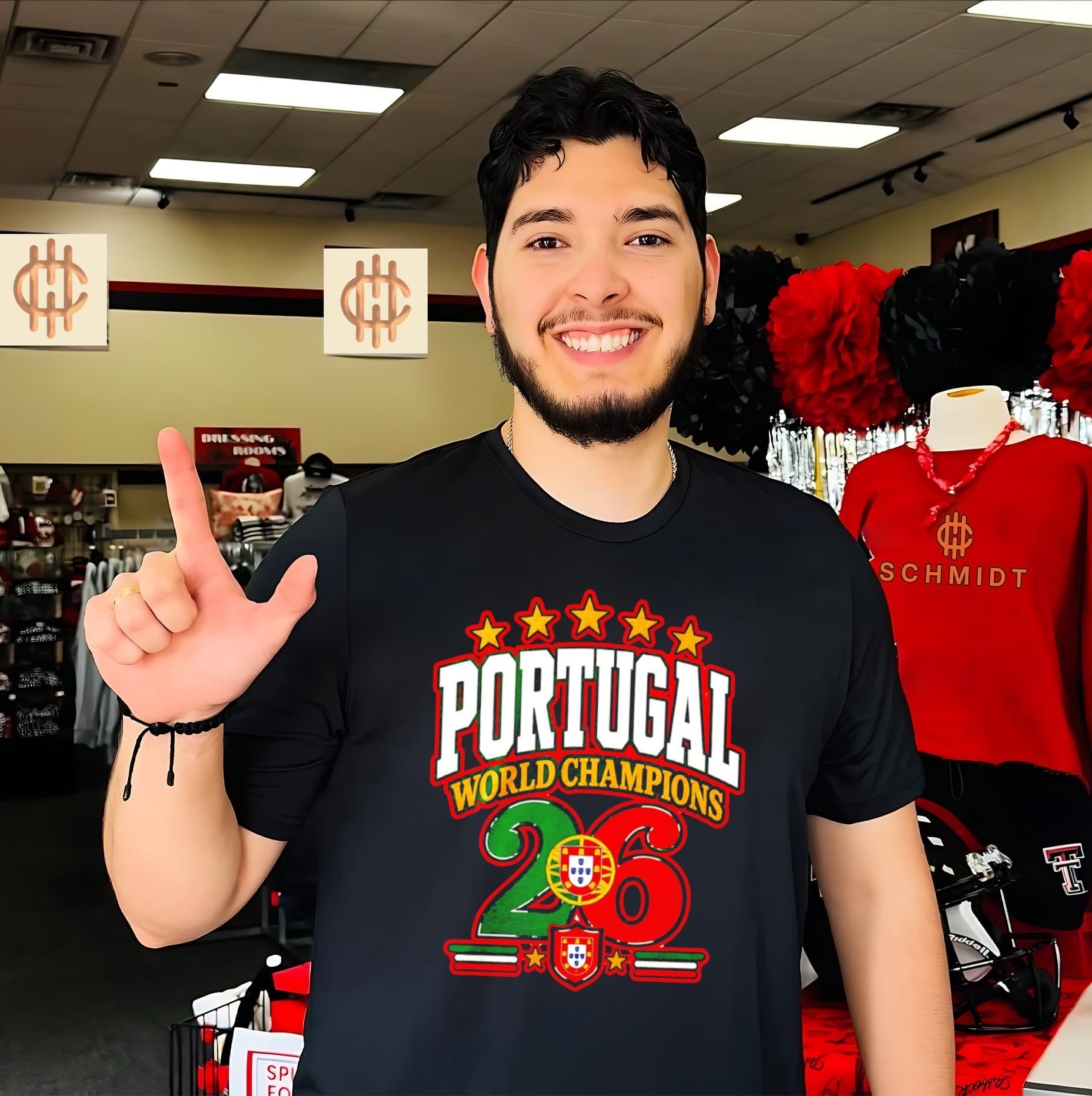 Portugal 2026 World Champions Flag shirt Unisex T-shirt, Sweatshirt, Hoodie, Long Sleeve Tee - T-Shirt, Sweatshirt, Hoodie