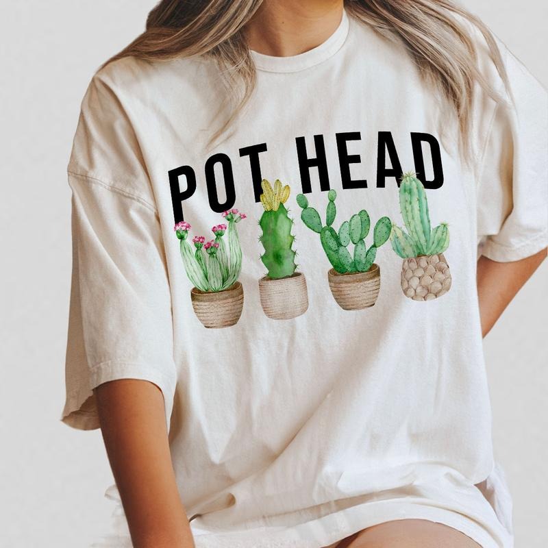Pot Head Shirt Succulent Shirt Plant Lover Farmer Comfort Shirt Gardener Plant Mom Gardeners Gardening Shirts Plant Lover Plant Lady Flower Girl Shirts Gardening Lover Gardening Mom T-Shirts, Hoodie, Sweatshirt - T-Shirt, Sweatshirt, Hoodie