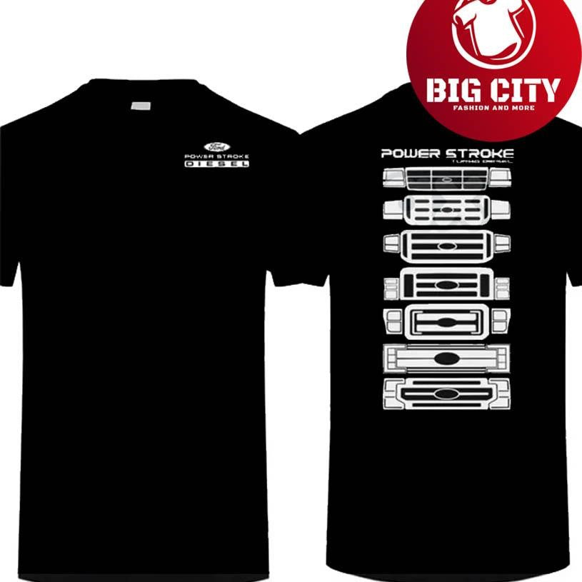 Power Stroke Evolution Two Sided Shirt Unisex T-shirt, Sweatshirt, Hoodie, Long Sleeve Tee - T-Shirt, Sweatshirt, Hoodie