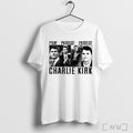 Pray Protest Protect Charlie Kirk T Shirt Sweatshirt Png Unisex T-shirt, Sweatshirt, Hoodie, Long Sleeve Tee - T-Shirt, Sweatshirt, Hoodie