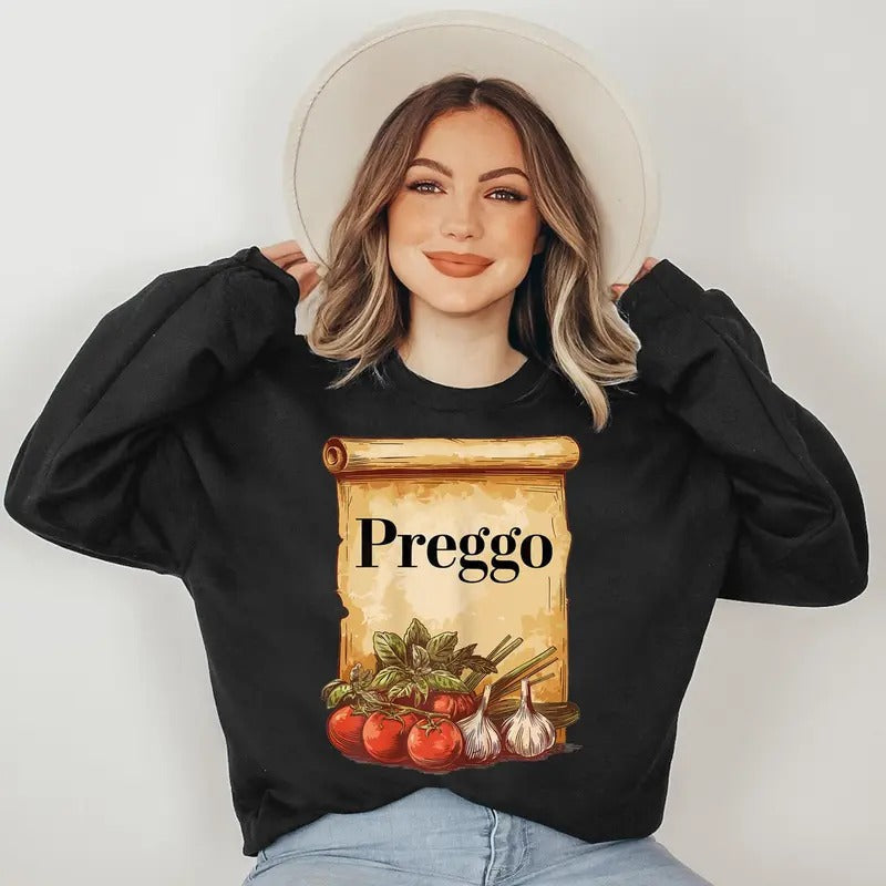 Preggo Sauce Cute Preggers Costume Pregnancy Announcement T-Shirts, Hoodie, Sweatshirt - T-Shirt, Sweatshirt, Hoodie
