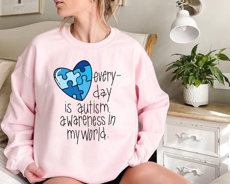 Autism Awareness Shirt Blue Puzzle Blue Autism Neurodiversity Shirt Autism Mom Autism Mama Teestyle{N002}2 T-Shirts, Hoodie, Sweatshirt - T-Shirt, Sweatshirt, Hoodie